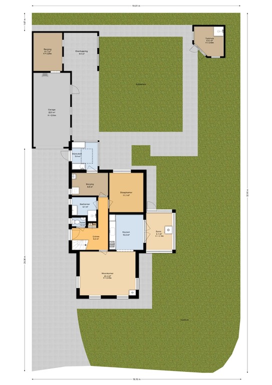 mediumsize floorplan